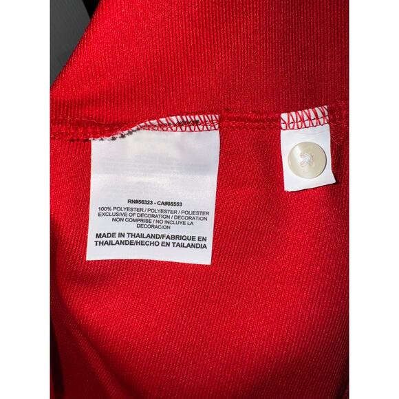 Nike‎ Golf Women's Golf Dri-Fit Polo in Red size Small NEW - Picture 6 of 8
